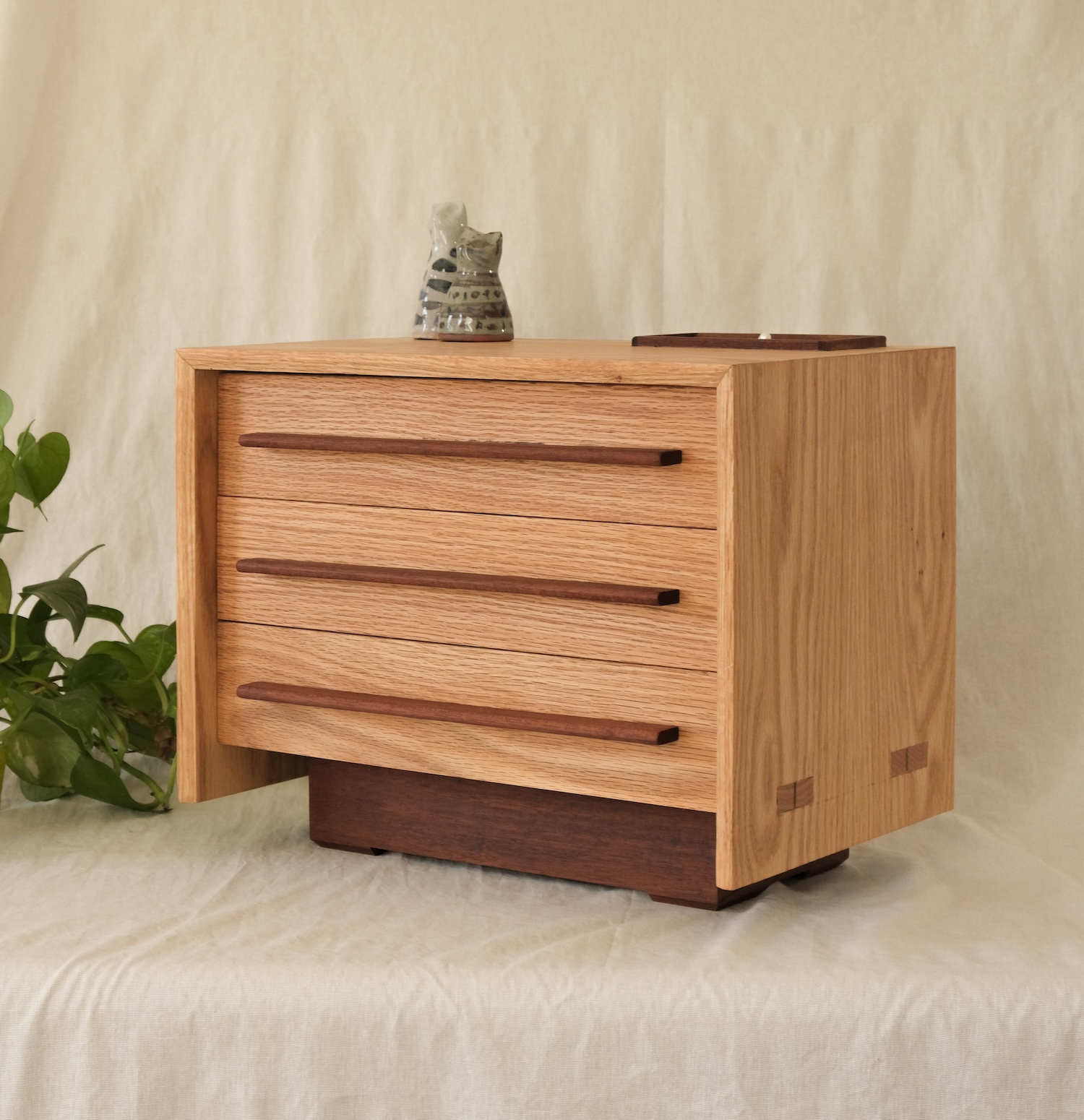 Handcrafted dresser with drawers