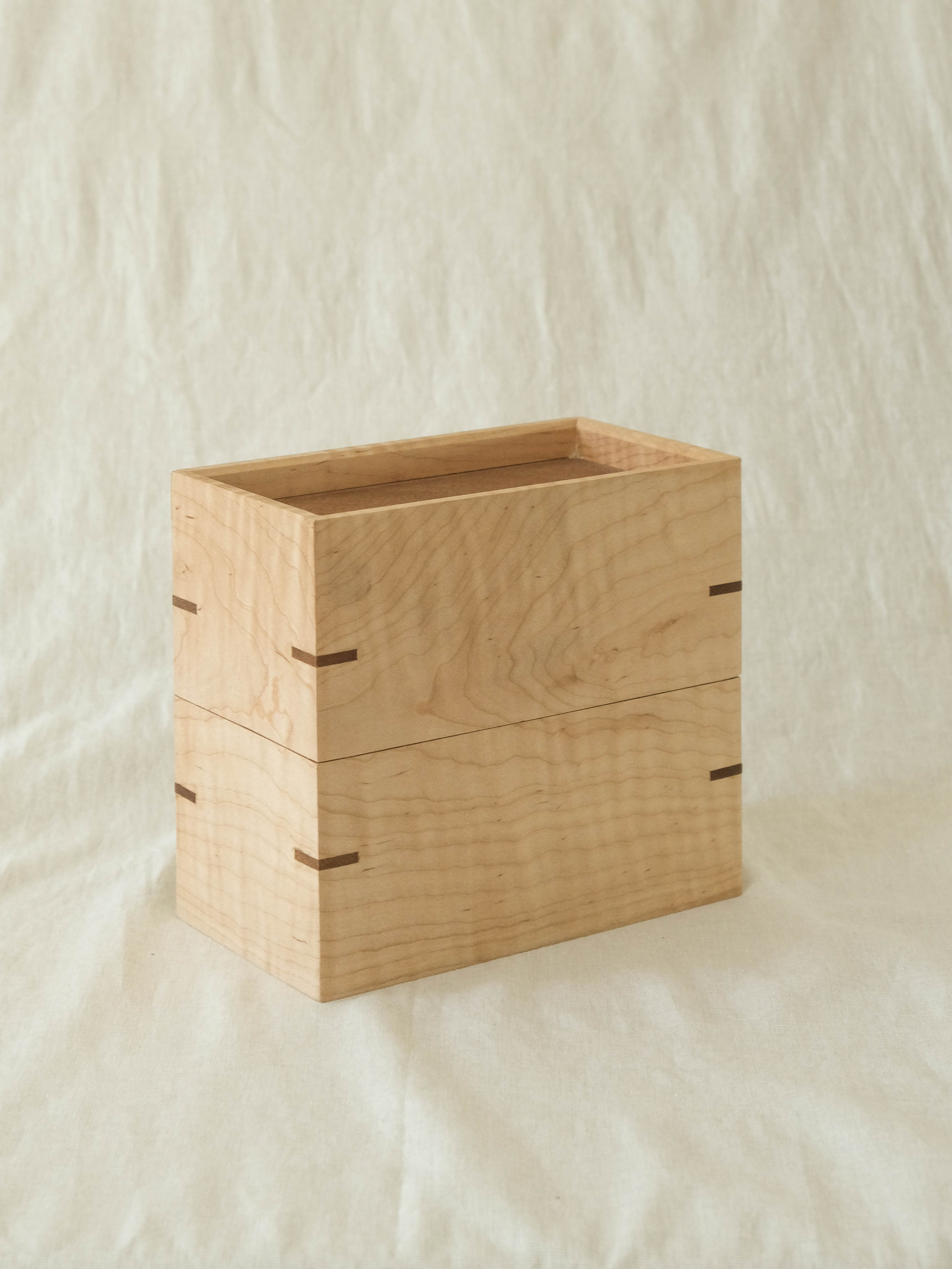 Handmade wooden shelving